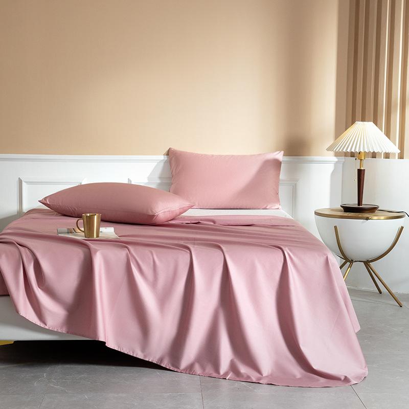 13 Colours Cotton Bed Linen Class A Mother and Baby Grade Light Luxury Minimalist Single Sheet Without Pillowcase