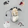 1Pc Devil Costume Accessories Devil Horn Headband Devil Tail for Halloween Masquerades Carnivals Birthday Party Cosplay