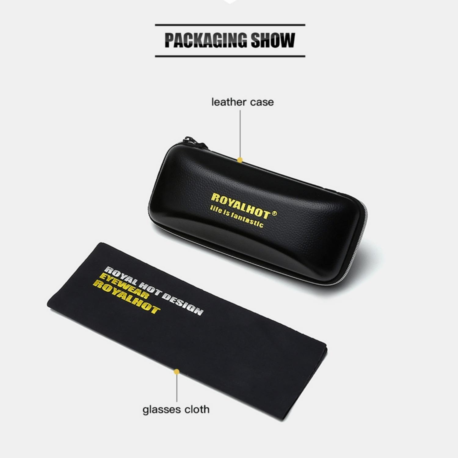 RoyalHot унисекс поляризационные новые спортивные солнцезащитные очки в стиле ретро — фото 8