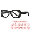 Fashion Women Reading Glasses Square  Computer Anti-Blue Light Women Men Presbyopia Hyperopia Eyeglasses Stars Decorative