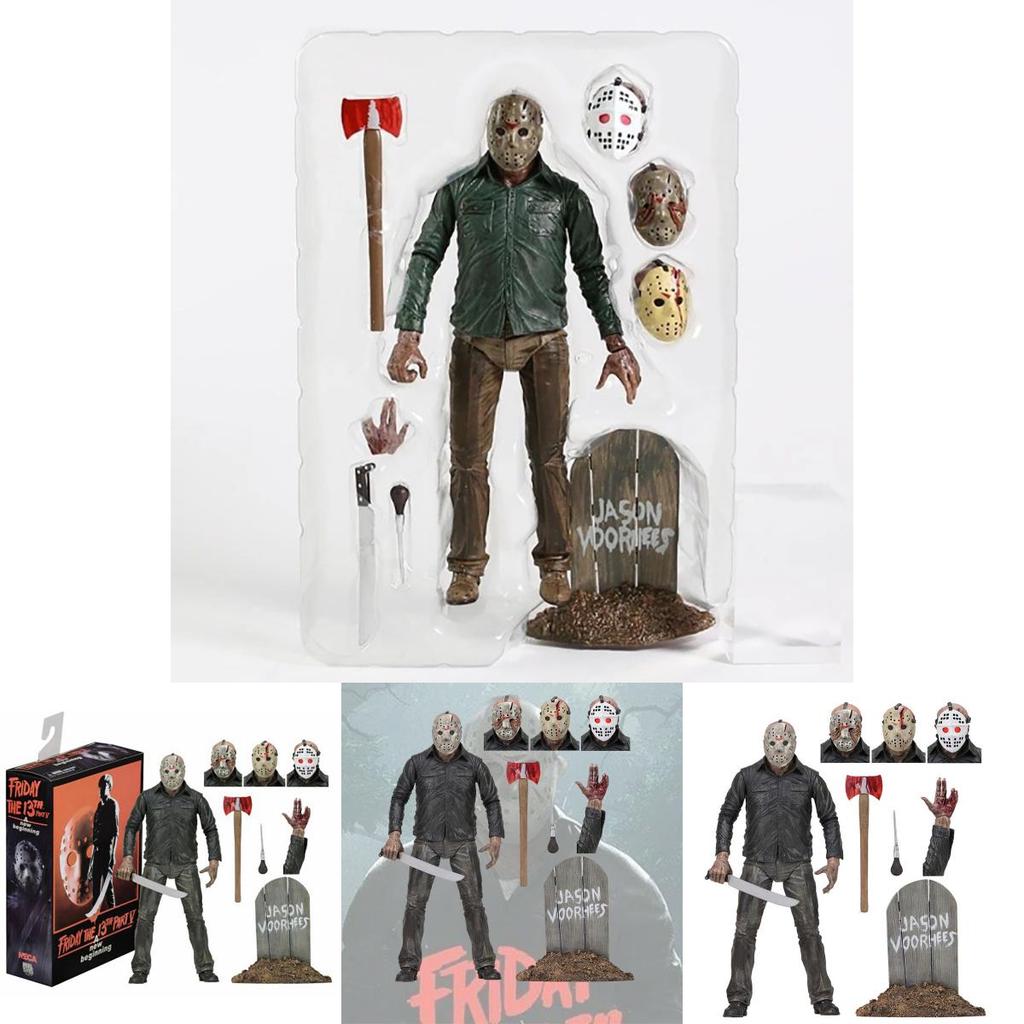Neca Vineri 13 Ediție Deluxe Figurină de Acțiune Jason Model 7" PVC Horror Colecționabilă