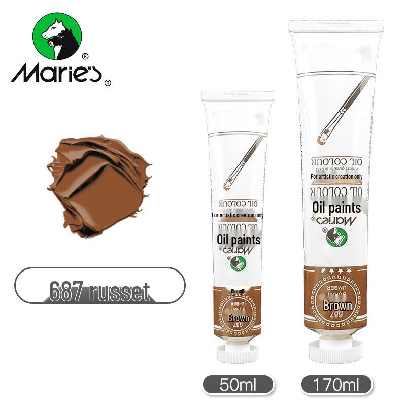 Mali Oil Paint Tube - 50ml/170ml for Sketching & Painting