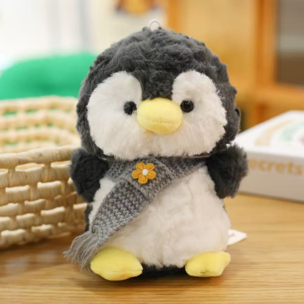 Scarf Elephant Penguin Pig Dinosaur Plush Doll Stuffed Animal Doll For Kids Gift