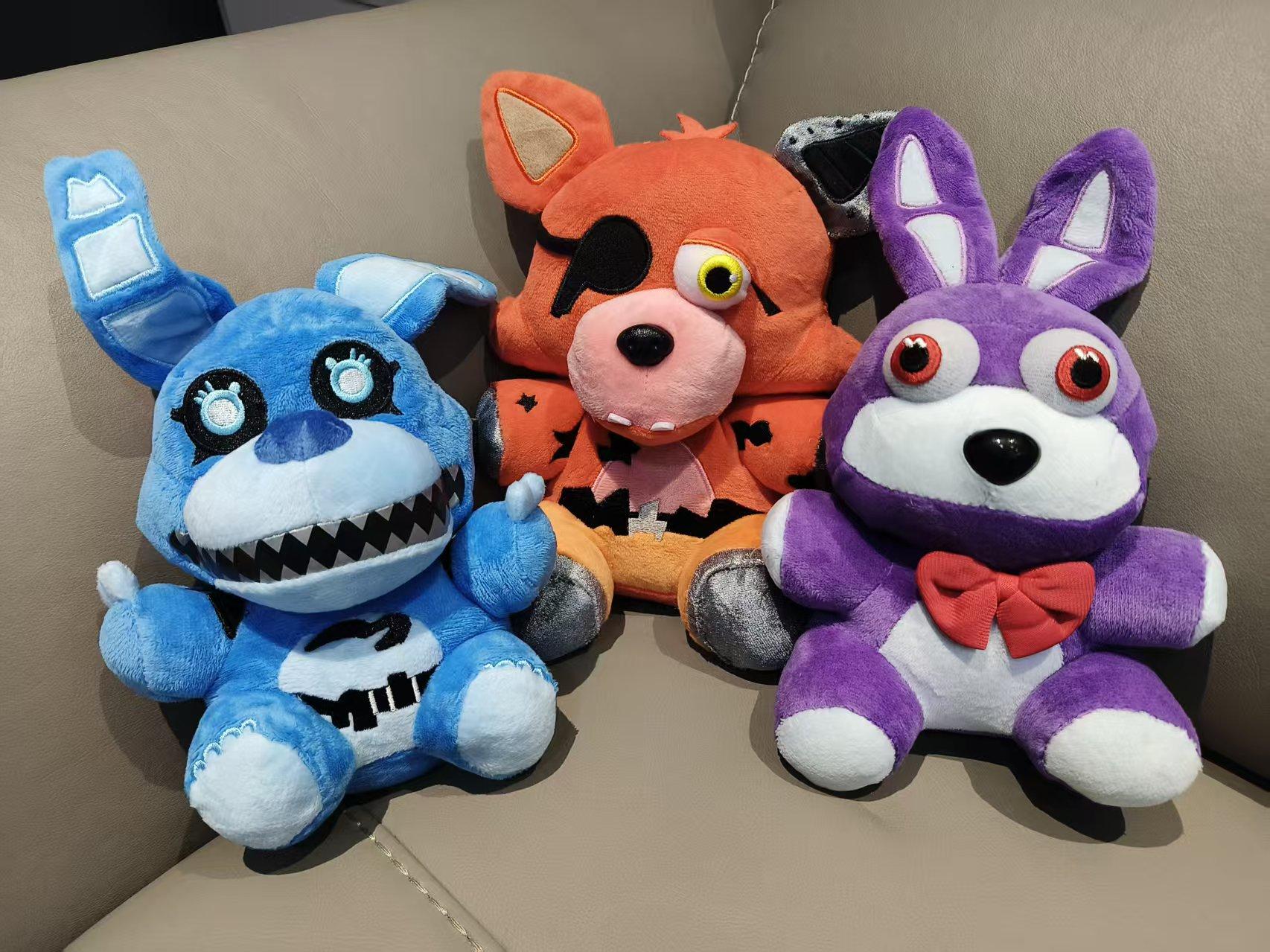 Karsts FNAF Freddy plīša rotaļlieta pildīta