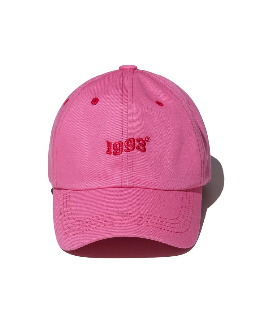 1993STUDIO Wave Logo Ball Cap_Pink