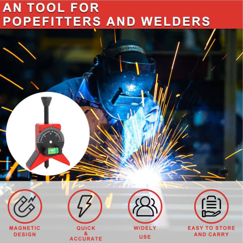 Pipe Marker Center Tool - Pipe Marker Centering Tool, Y-Shaped Pipe Center Fitting Tool | Pipe Marker Center Tool with Bubble Protractor, Pipe Center