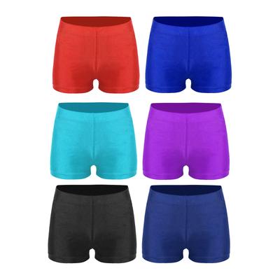 Jungen Slim Fit Training Hot Shorts Elastischer Bund Gymnastik Tanz Laufshorts Unterteile