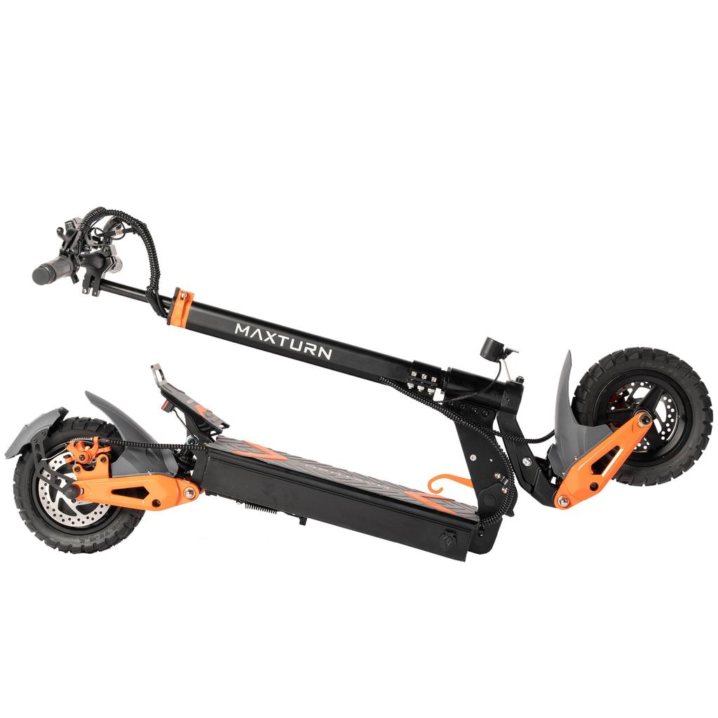 MAXTURN X1 Adult City Commuting Electric Scooter 48V15.6Ah Battery 1000W Motor All-Terrain Off-Road Tires E-Scooter