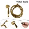 Brass Shower Head Handheld Shower Replacement Leak-resistant Pressurized Design Removable Design Rust-resistant