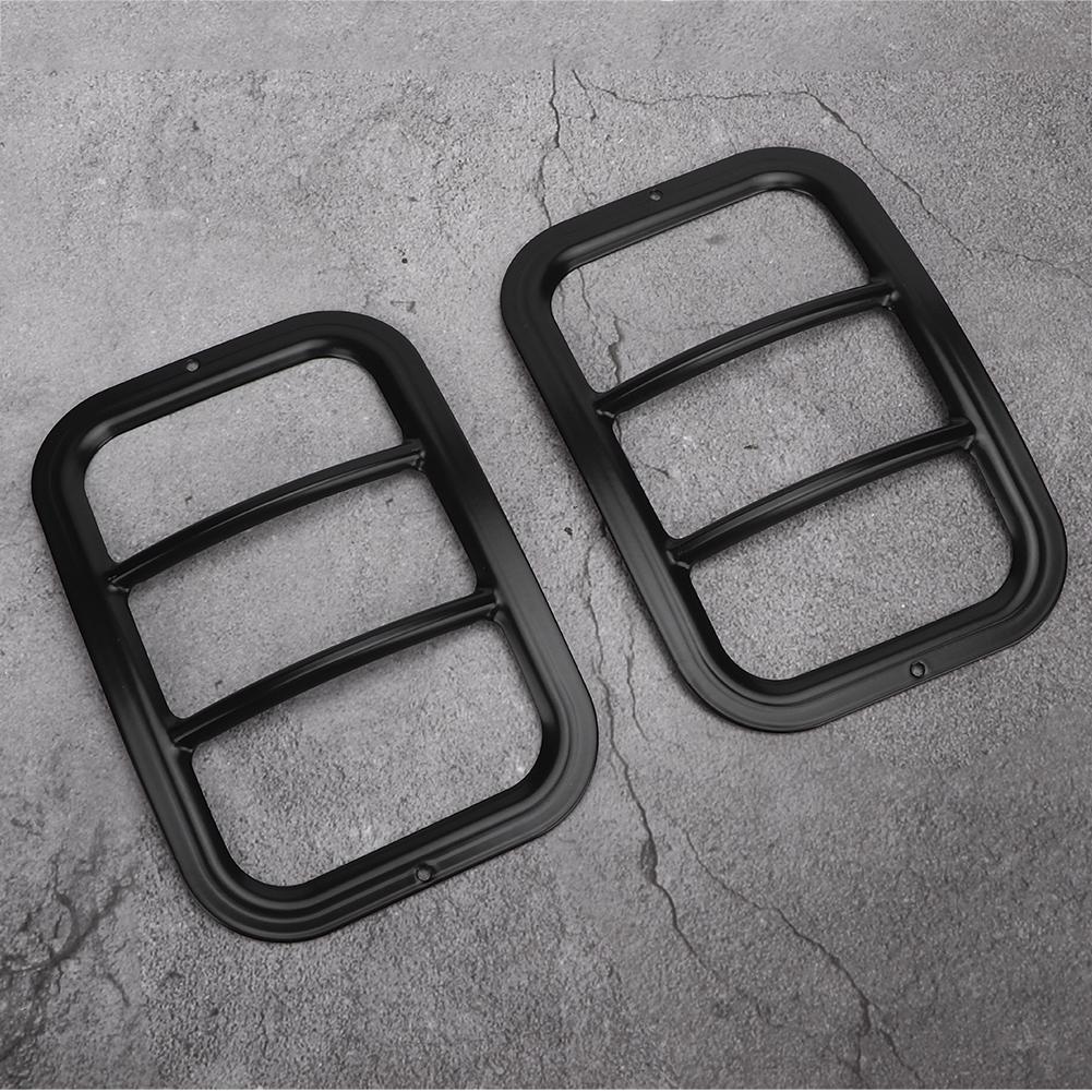 Copertura del telaio della luce fendinebbia del paraurti posteriore 2 pezzi adatta per Jeep Wrangler 2007-2018