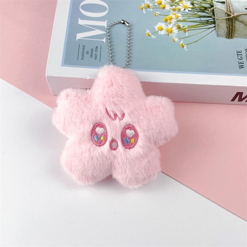 

Творческий мультфильм звезда пищащая плюшевая кукла-брелок для украшения школьной сумки