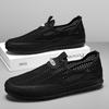 Fashion 2025 Hot Sale Men Loafers Shoes Breathable Slip On Mens Shoes Lightweight Flat Sneakers Men Walking Shoes Outdoor Mesh Footwear