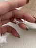 Girly Bow S925 Sterling Silver Ring - Niche Design, Sweet Plain Band, Perfect Index Finger Gift