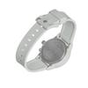 Citizen Watch QQ Smile Solar Radio Analog 10 ATM Water Resistant Date Urethane Band D08A-004VK Mens Light Gray