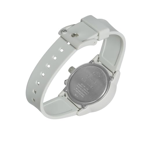 Citizen Watch QQ Smile Solar Radio Analog 10 ATM Water Resistant Date Urethane Band D08A-004VK Mens Light Gray