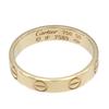 CARTIER Love Small Model Ring K18 yellow gold #5.4(US Size) 2.78g Women Used
