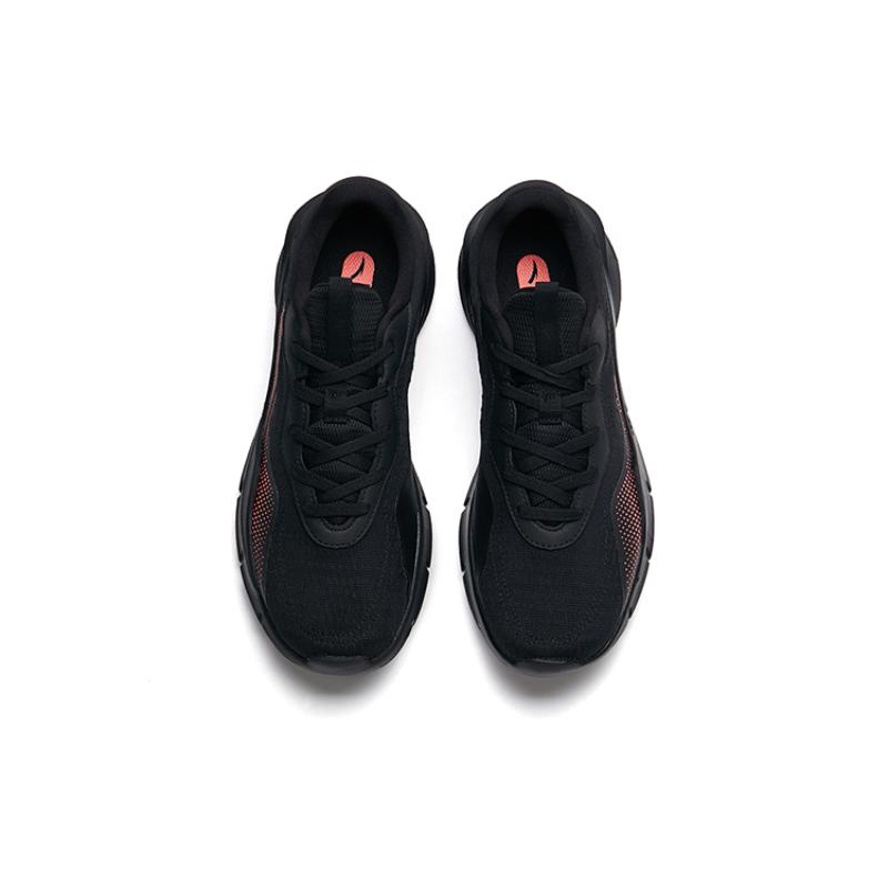 Anta Ling Curved Low Top Training Shoes Men's Black Sneakers 112237701-4