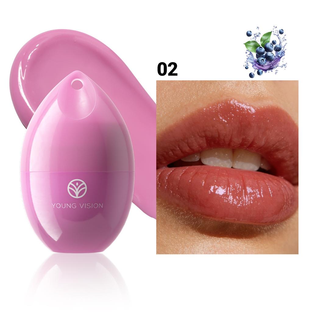 5-Color Lip Mask - Cherry & Strawberry Scented Jelly, Moisturizing Lip Care, Repair & Fade Lip Lines, for Lipitis Relief