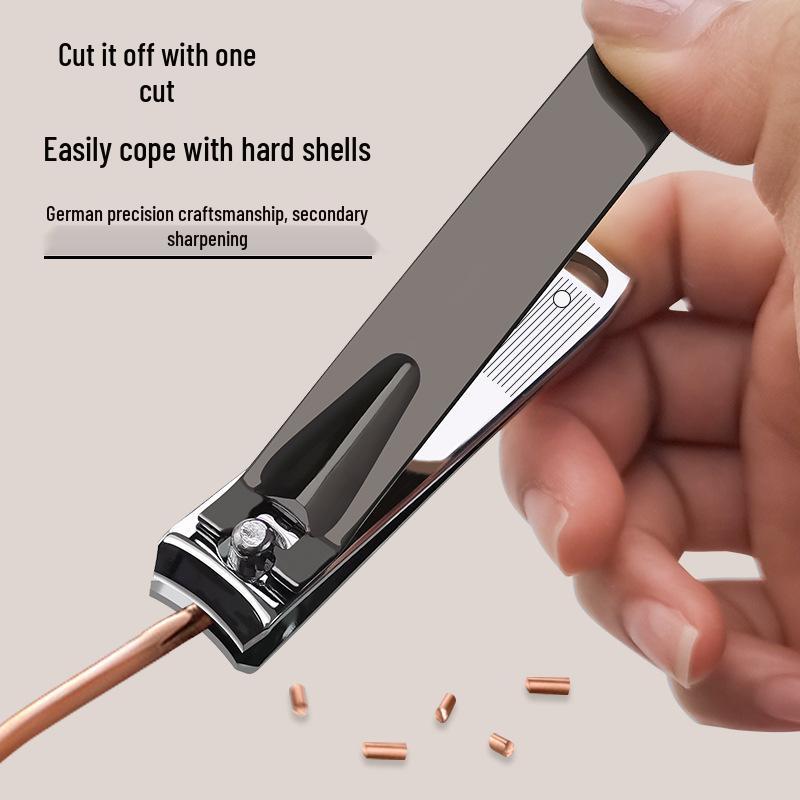 Nail Clipper & Manicure Set: Home Use Trimming and Pedicure Tools
