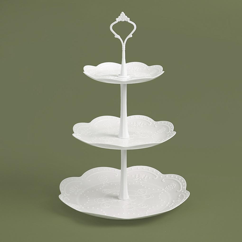 3-stufige Dessertplatte Anrichteplatte Kebab Dose