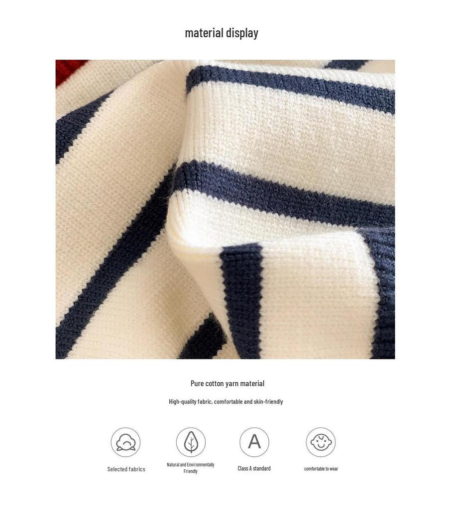 2025 Winter Family Sweaters: Stylish Parent-Child Outfits for Mother-Son/Daughter with Baby Romper