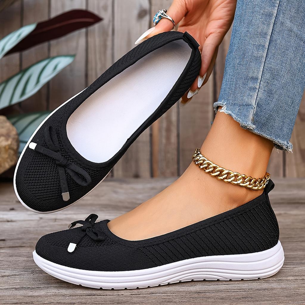 Women's Spring Fashion Solid Color Versatile Slip-On Soft Sole Durable Comfortable Lightweight Sneakers