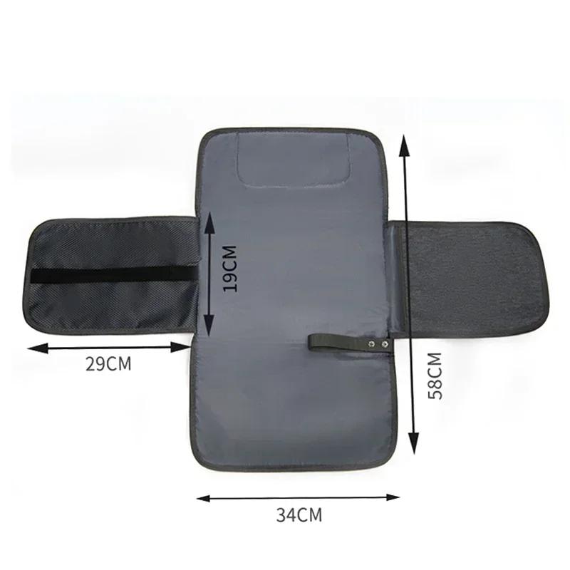 Portable Diaper Changing Pad Portable Baby Changing Pad with Pockets Waterproof Travel Diaper Changing Station Kit Baby Gift Hot