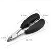 Heavy-Duty Large Mouth Nail Clippers & Manicure Scissors Set for Thick Nails & Dead Skin