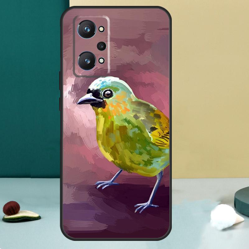 Lovely Birds Hummingbird For Realme 11 10 12 13 14 Pro Plus GT 7 6 5 Pro GT 6T C67 C61 C53 C51 C21Y C25S C75 C55 Case