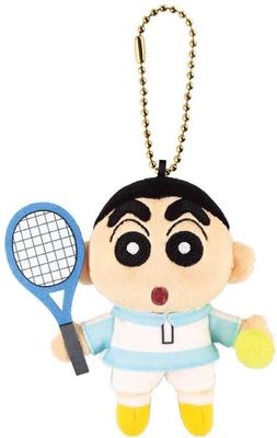 Tees Factory Crayon Shin-chan Shinnosuke Club Maskottchen Tennisclub Abmessungen: H120 x B85 x T50mm (KS-5546848TE)