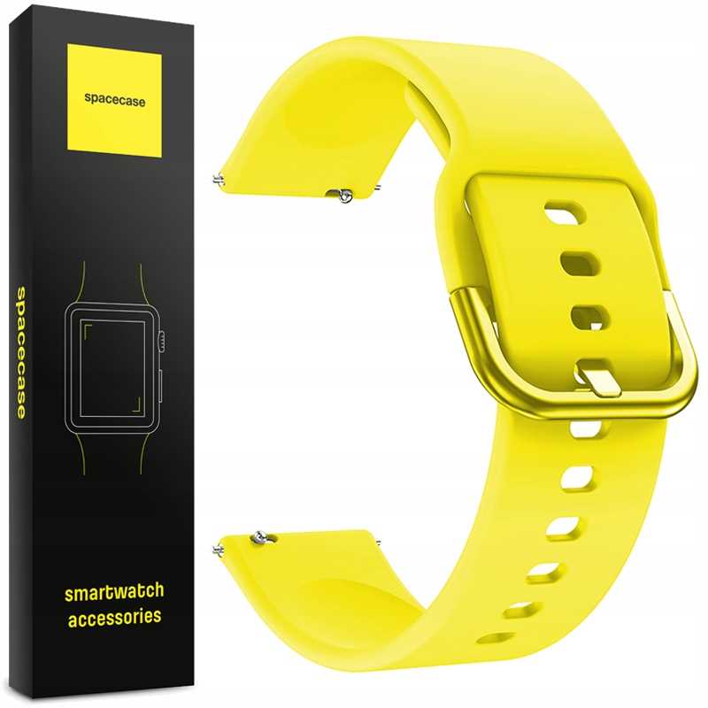 Sc Silicone Band 22Mm Yellow