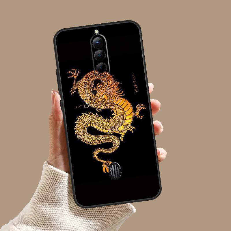 Fashion Chinese Dragon Case For ZTE Nubia Red Magic 11 9S 8S 8 9 10 10S Pro Plus 6 7 6S 7S Pro 5G 6R 10 Air Cover