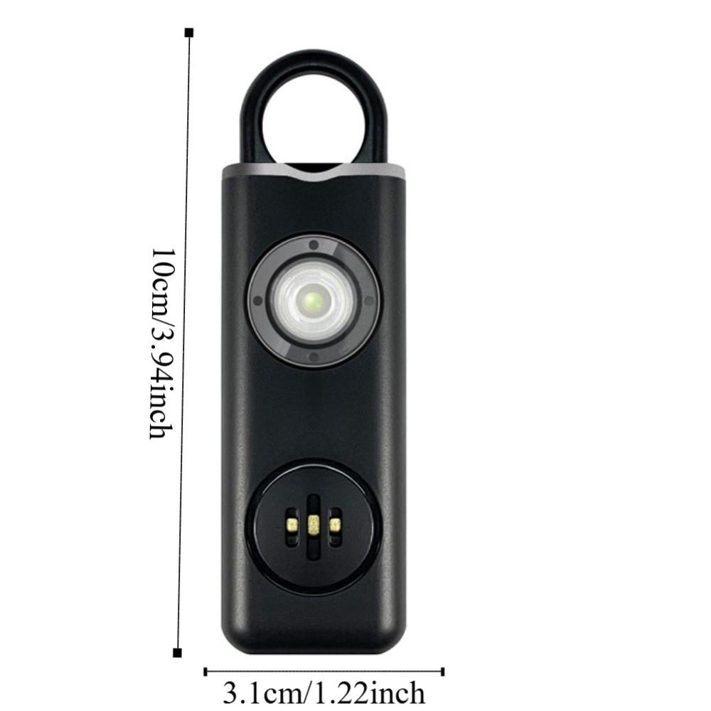 Low Battery Notice Safe Sound Personal Alarm LED Strobe Light Personal Security Alarm  Elderly
