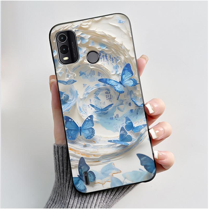 Custodia carina per Nokia G11 Plus / Nokia G11 / Nokia G21 Fundas Guscio Stampato Cover Protettiva Silicone Morbido Cartone Animato Custodia per Telefono