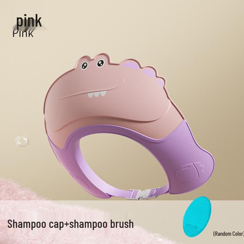 Visera Impermeable para Champú y Gorro de Baño para Niños