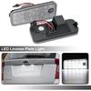 NJSBYL Xenon White LED License Plate Lights For 2013-up Kia Rondo Telluride and Hyundai Azera Santa Fe Rear Number Licence Plate LED Tag Lamps