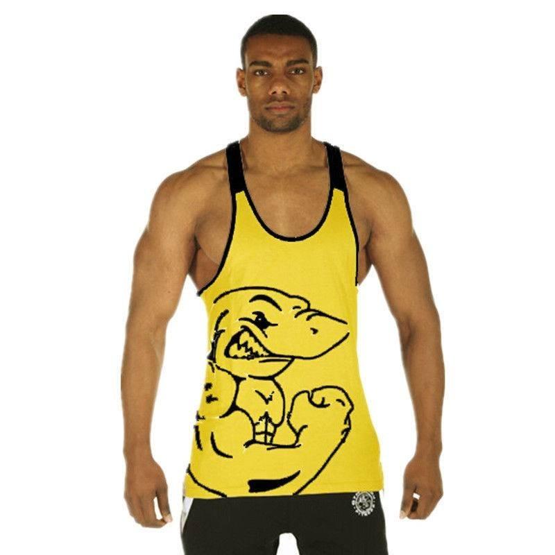 Premium Quick-dry Sleeveless T-shirt For Men Stylish Workout Tank Top