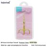 Stainless Steel Pointed Cuticle Scissors - Professional Manicure Tool for Delicate Skin Removal.