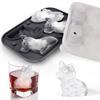 AIERSA Corgi Ice Cube Shaped Silicone Ice Tray, Regular, Black, AIERSA-270