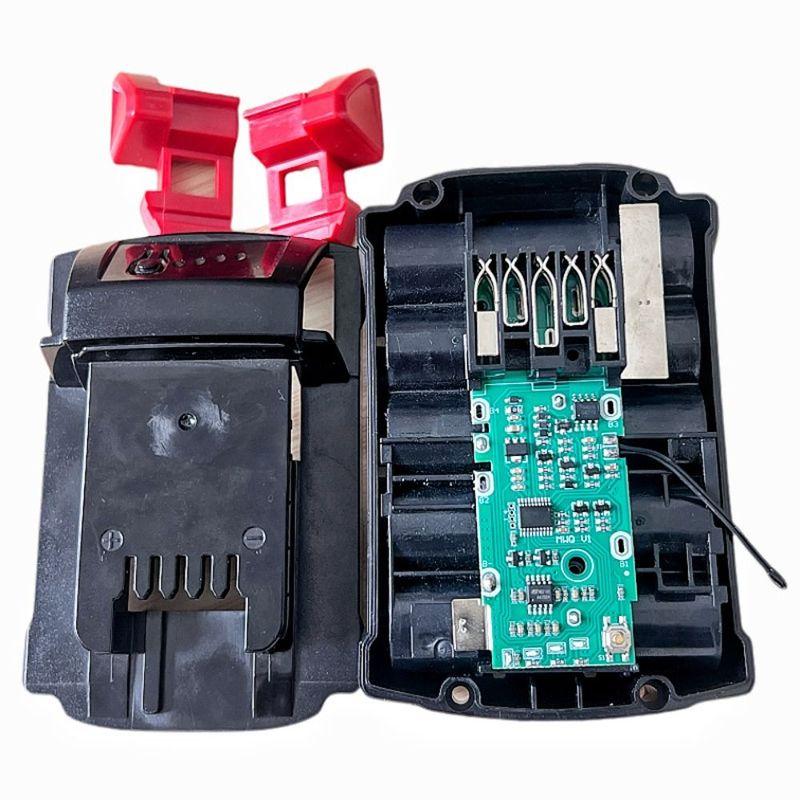 18650 18V Battery Charging Protection Board Overvoltage Protection Flame Retardant Protection Circuit Board DIY for Milwaukee