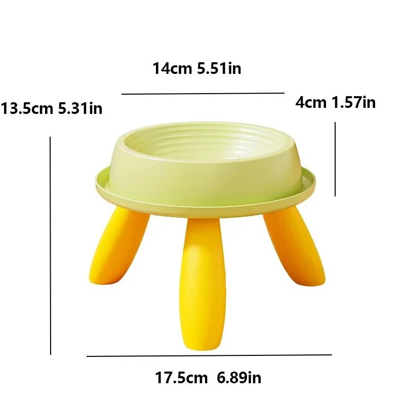 Elevated Pet Food Bowl Non Slip Base Can Hold Food or Water Suitable for Cats Pet Cat Feeding Supplies Pet Food Bowl Dog Bowl
