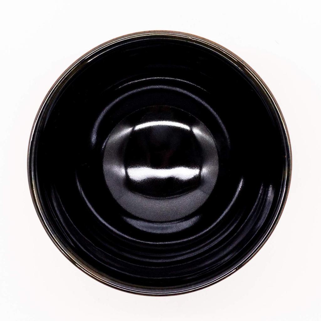 Hasami Chojuro Rice White Polka Made In 477260 Ware, Kiln, Bowl/tea Bowl, 11cm, Dots, Black, Japan,