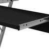 Computer desk computer cart PC table office desk laptop trolley black
