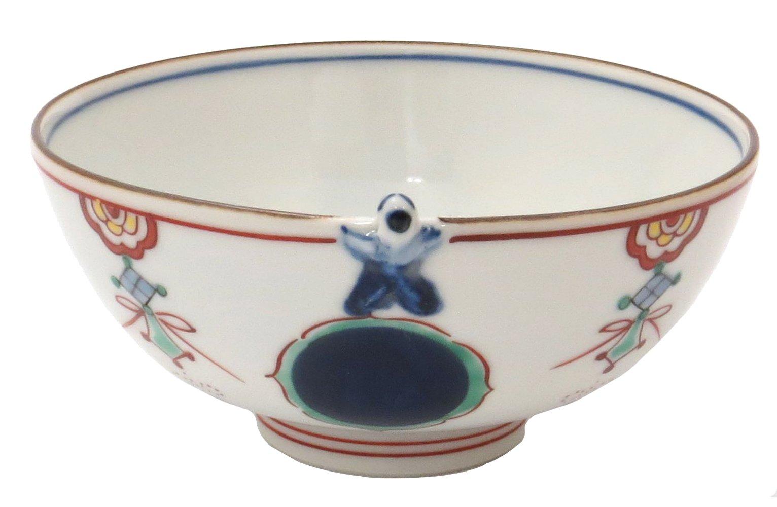 

Карако с круглым маленьким Киояки, Киёмидзуяки, Шихогама, Чадзуке, маленький, герб, B5-3