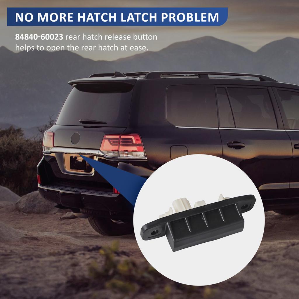 Tail Gate Car Rear Trunk Boot Door Key Button For Toyota Land Cruiser 18-21 Tailgate Luggage Switch Door Open Button 8484060023