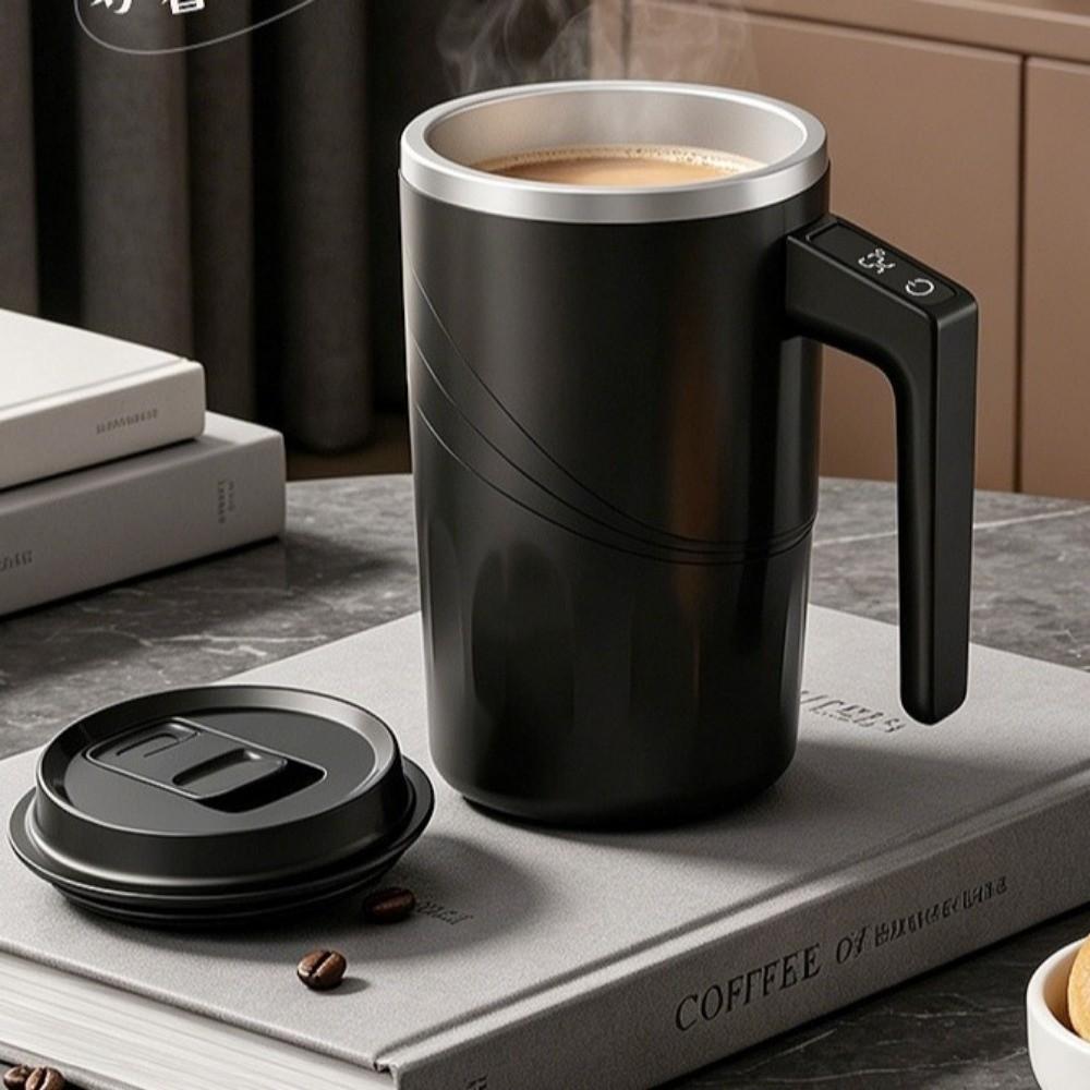 Large Capacity Stirring Mug 400ML Mixing Cup Temperature Display Smart Thermal Cup  Home