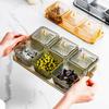 Divided Serving Dishes Portable with Lid Modern Multifunctional Dried Fruit Plate for Chocolate Dessert Nuts Cookies Home