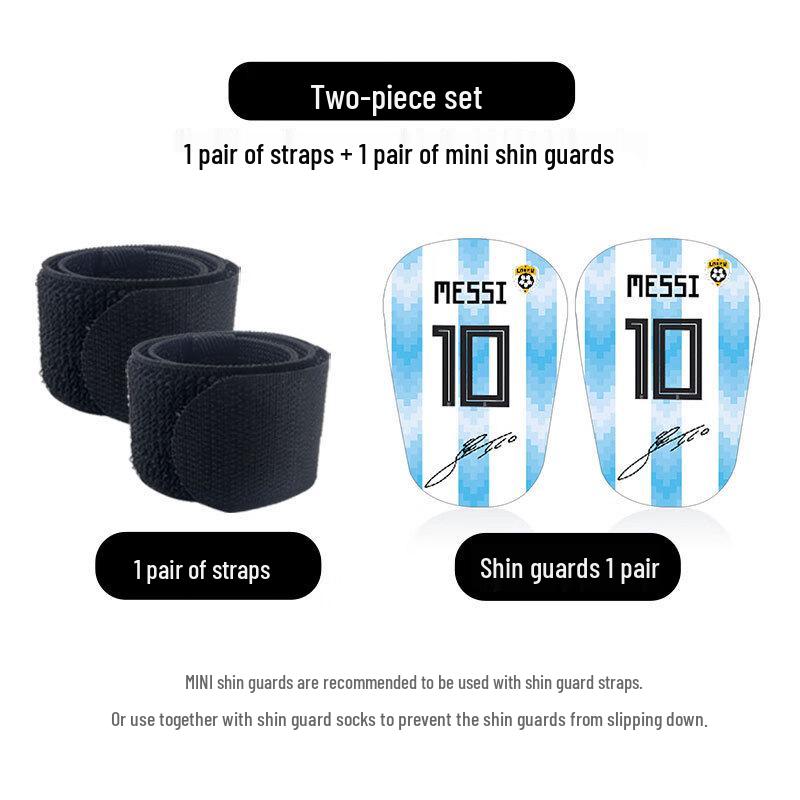 Mini Football Shin Guards with Straps
