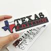 TEXAS EDITION Logo Emblem ABS Car Badge Trunk Sticker For Ford Jeep Chevrolet Ram GMC Dodge Cadillac Lincoln Tesla Accessories