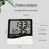 Smart Digital Wall-Mounted Thermo-Hygrometer for Baby Room - HTC-1